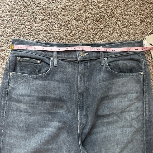 Mother the Maven Heel Jeans in Uncommon Ground/gray wash, size 34, - Picture 5 of 10